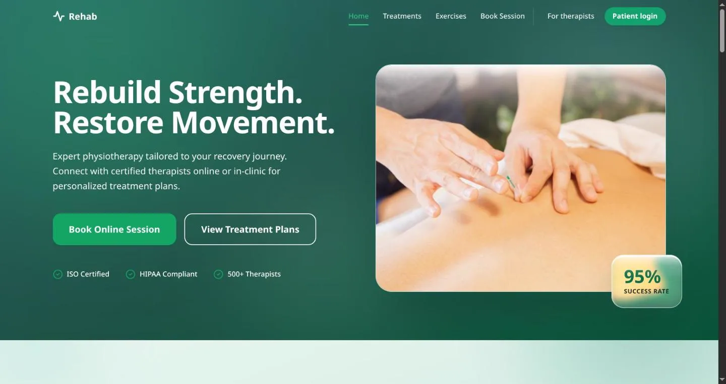 Rapha Rehab — Healthcare · Telehealth