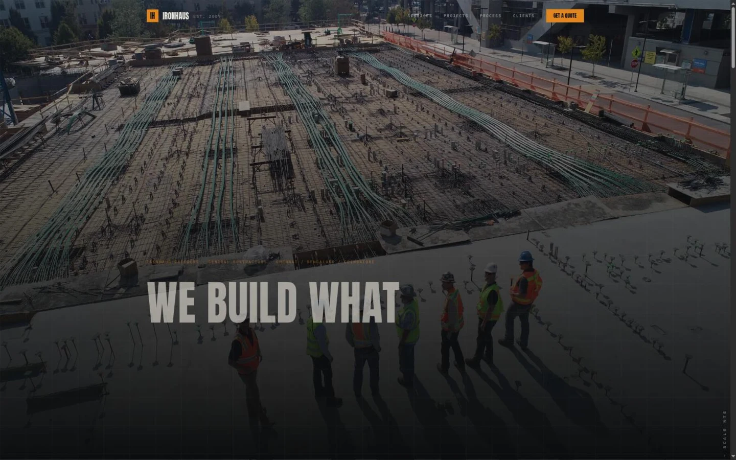 Ironhaus Builders — Construction